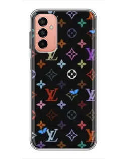 Чохол для Samsung Galaxy M23 (5G) з картинкою «Кольорова монограма LV»