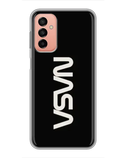 Чохол для Samsung Galaxy M23 (5G) з картинкою «NASA — вертикальний логотип»