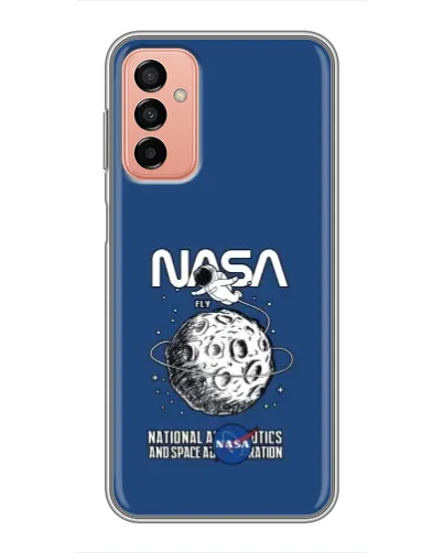 Чохол для Samsung Galaxy M23 (5G) з картинкою «NASA — місячна місія»