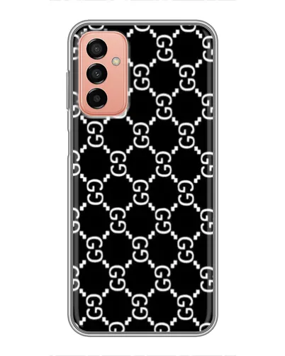 Чехол для Samsung Galaxy M23 (5G) с картинкой «Gucci — сетчатый паттерн» Чехол для Samsung Galaxy M23 (5G) с картинкой «Gucci — сетчатый паттерн»
