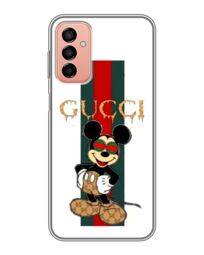 Чехол для Samsung Galaxy M23 (5G) с картинкой «Микки Маус Gucci — полосы» Чехол для Samsung Galaxy M23 (5G) с картинкой «Микки Маус Gucci — полосы»