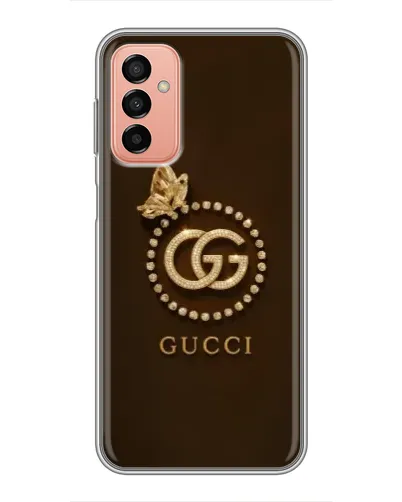 Чехол для Samsung Galaxy M23 (5G) с картинкой «Gucci — золотая бабочка» Чехол для Samsung Galaxy M23 (5G) с картинкой «Gucci — золотая бабочка»