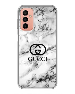 Чехол для Samsung Galaxy M23 (5G) с картинкой «Gucci — мраморный шик»
