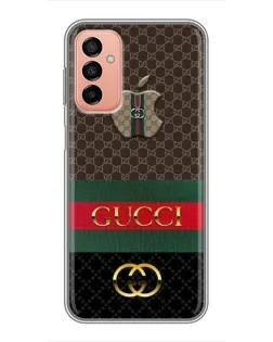 Чехол для Samsung Galaxy M23 (5G) с картинкой «Gucci — брендированный десерт»