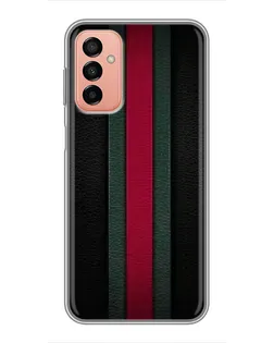 Чехол для Samsung Galaxy M23 (5G) с картинкой «Gucci — неоновая линия»
