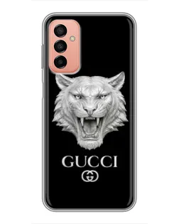 Чохол для Samsung Galaxy M23 (5G) з картинкою «Gucci — срібний лев»
