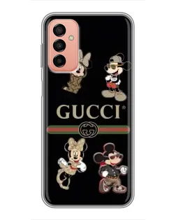Чохол для Samsung Galaxy M23 (5G) з картинкою «Gucci — герої Disney та монограма»