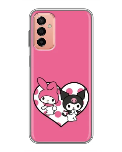 Чохол для Samsung Galaxy M23 (5G) з картинкою «Kuromi та My Melody»