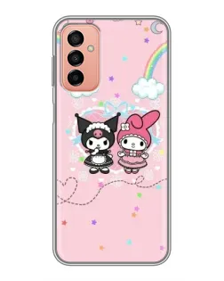 Чохол для Samsung Galaxy M23 (5G) з картинкою «My Melody та Kuromi» Чохол для Samsung Galaxy M23 (5G) з картинкою «My Melody та Kuromi»