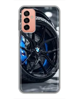 Чохол для Samsung Galaxy M23 (5G) з картинкою «Колесо BMW зблизька»