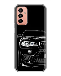Чохол для Samsung Galaxy M23 (5G) з картинкою «Темний силует BMW»