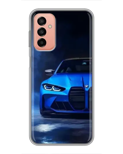 Чохол для Samsung Galaxy M23 (5G) з картинкою «Блакитна BMW M4»
