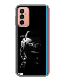 Чохол для Samsung Galaxy M23 (5G) з картинкою «Силует BMW в темряві»