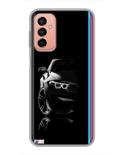 Чохол для Samsung Galaxy M23 (5G) з картинкою «Силует BMW в темряві»