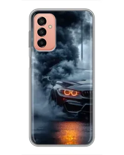 Чехол для Samsung Galaxy M23 (5G) с картинкой «BMW M-Power — абстракция»