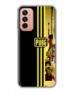 Чохол для Samsung Galaxy M23 (5G) з картинкою «PUBG — камуфляжний шолом»