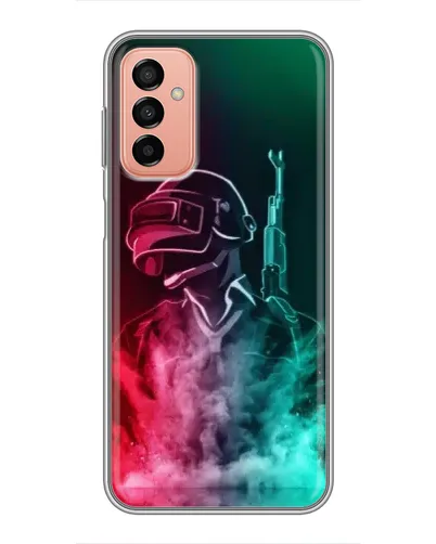 Чохол для Samsung Galaxy M23 (5G) з картинкою «PUBG — вогняний воїн»