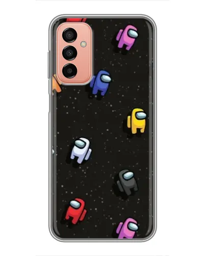 Чохол для Samsung Galaxy M23 (5G) з картинкою «Космічний патерн Among Us»