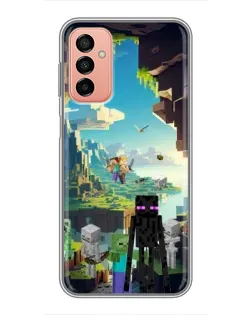 Чохол для Samsung Galaxy M23 (5G) з картинкою «Ендермен у лісі»