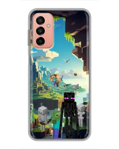 Чохол для Samsung Galaxy M23 (5G) з картинкою «Ендермен у лісі»