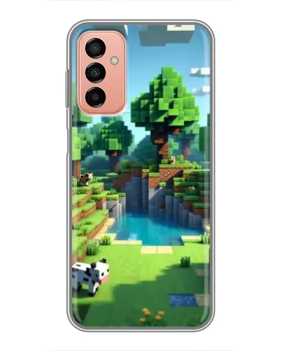 Чохол для Samsung Galaxy M23 (5G) з картинкою «Minecraft літній день»