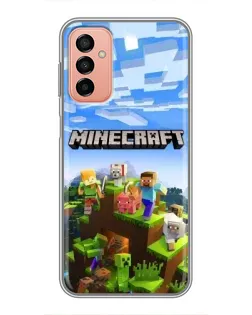 Чохол для Samsung Galaxy M23 (5G) з картинкою «Minecraft класичний світ»