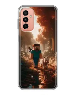 Чохол для Samsung Galaxy M23 (5G) з картинкою «Стів у лісі»