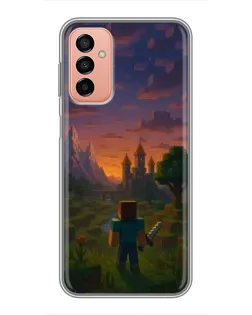 Чохол для Samsung Galaxy M23 (5G) з картинкою «Стів біля вежі»