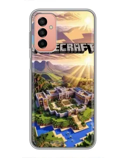Чохол для Samsung Galaxy M23 (5G) з картинкою «Minecraft панорама»