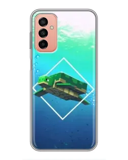 Чохол для Samsung Galaxy M23 (5G) з картинкою «Черепаха Minecraft»