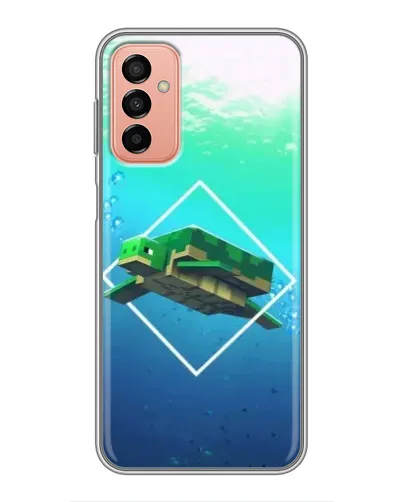 Чохол для Samsung Galaxy M23 (5G) з картинкою «Черепаха Minecraft»