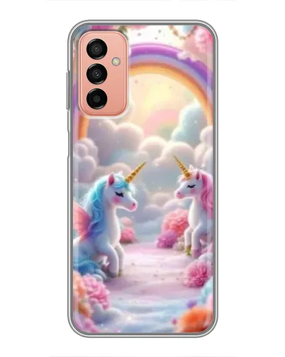 Чохол для Samsung Galaxy M23 (5G) з картинкою «Веселка і єдинороги» Чохол для Samsung Galaxy M23 (5G) з картинкою «Веселка і єдинороги»