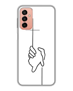Чохол для Samsung Galaxy M23 (5G) з картинкою «Рука тримає»