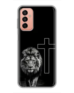 Чохол для Samsung Galaxy M23 (5G) з картинкою «Лев та Хрест»