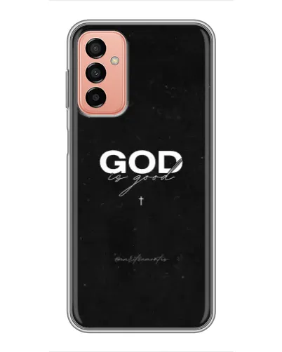 Чохол для Samsung Galaxy M23 (5G) з картинкою «GOD — Бог над усім»