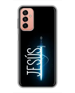 Чохол для Samsung Galaxy M23 (5G) з картинкою «Меч Духа Jesus»