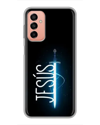 Чохол для Samsung Galaxy M23 (5G) з картинкою «Меч Духа Jesus»