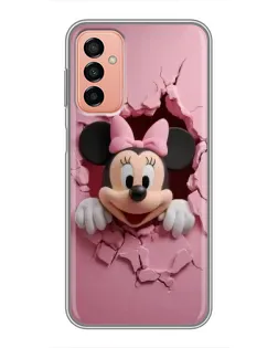 Чохол для Samsung Galaxy M23 (5G) з картинкою «Мінні крізь стіну»