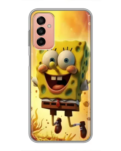 Чохол для Samsung Galaxy M23 (5G) з картинкою «Губка Боб стрибає»