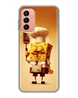 Чохол для Samsung Galaxy M23 (5G) з картинкою «Губка Боб кухар»