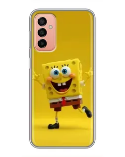 Чохол для Samsung Galaxy M23 (5G) з картинкою «Позитивний Губка Боб»