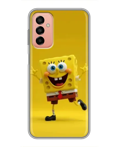 Чохол для Samsung Galaxy M23 (5G) з картинкою «Позитивний Губка Боб»