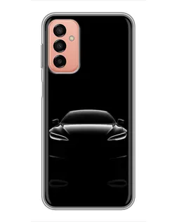 Чохол для Samsung Galaxy M23 (5G) з картинкою «Силует Tesla Night»