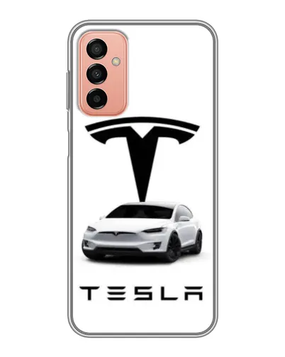Чохол для Samsung Galaxy M23 (5G) з картинкою «Tesla White Style» Чохол для Samsung Galaxy M23 (5G) з картинкою «Tesla White Style»
