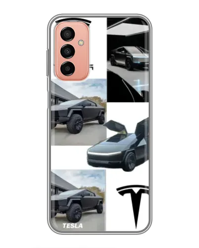 Чохол для Samsung Galaxy M23 (5G) з картинкою «Колаж Cybertruck Tesla» Чохол для Samsung Galaxy M23 (5G) з картинкою «Колаж Cybertruck Tesla»