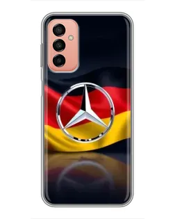 Чохол для Samsung Galaxy M23 (5G) з картинкою «Mercedes — прапор Німеччини»