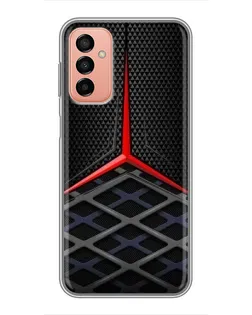Чохол для Samsung Galaxy M23 (5G) з картинкою «Mercedes Carbon Grid»