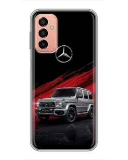 Чохол для Samsung Galaxy M23 (5G) з картинкою «Mercedes G-Class червоний»