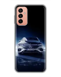 Чохол для Samsung Galaxy M23 (5G) з картинкою «Нічний Mercedes EQ»