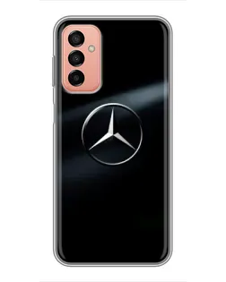 Чохол для Samsung Galaxy M23 (5G) з картинкою «Mercedes на металі»